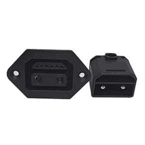 D-TYPE 2+6(MALE &amp; FEMALE WITHOUT CABLE)
