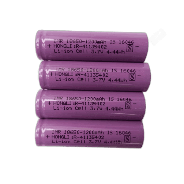Hongli- 18650 : 1200mAh Lithium Cell