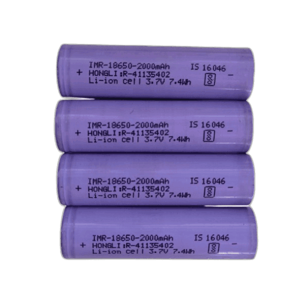 Hongli- 18650 : 2000mAh Lithium Cell