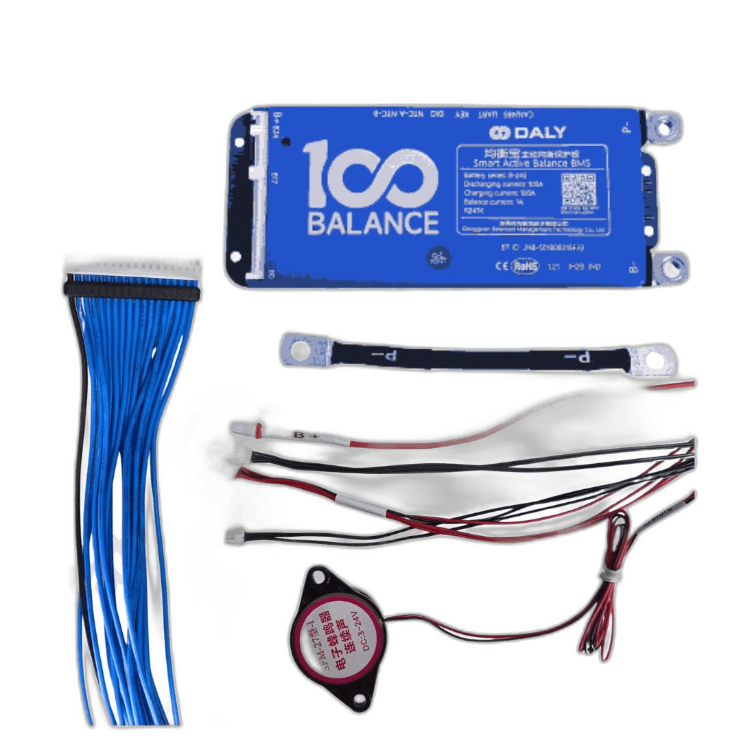 DALY SMART 8S-24S - 100AMP BMS - Inbuilt Balancer &amp; Bluetooth - 485+Can