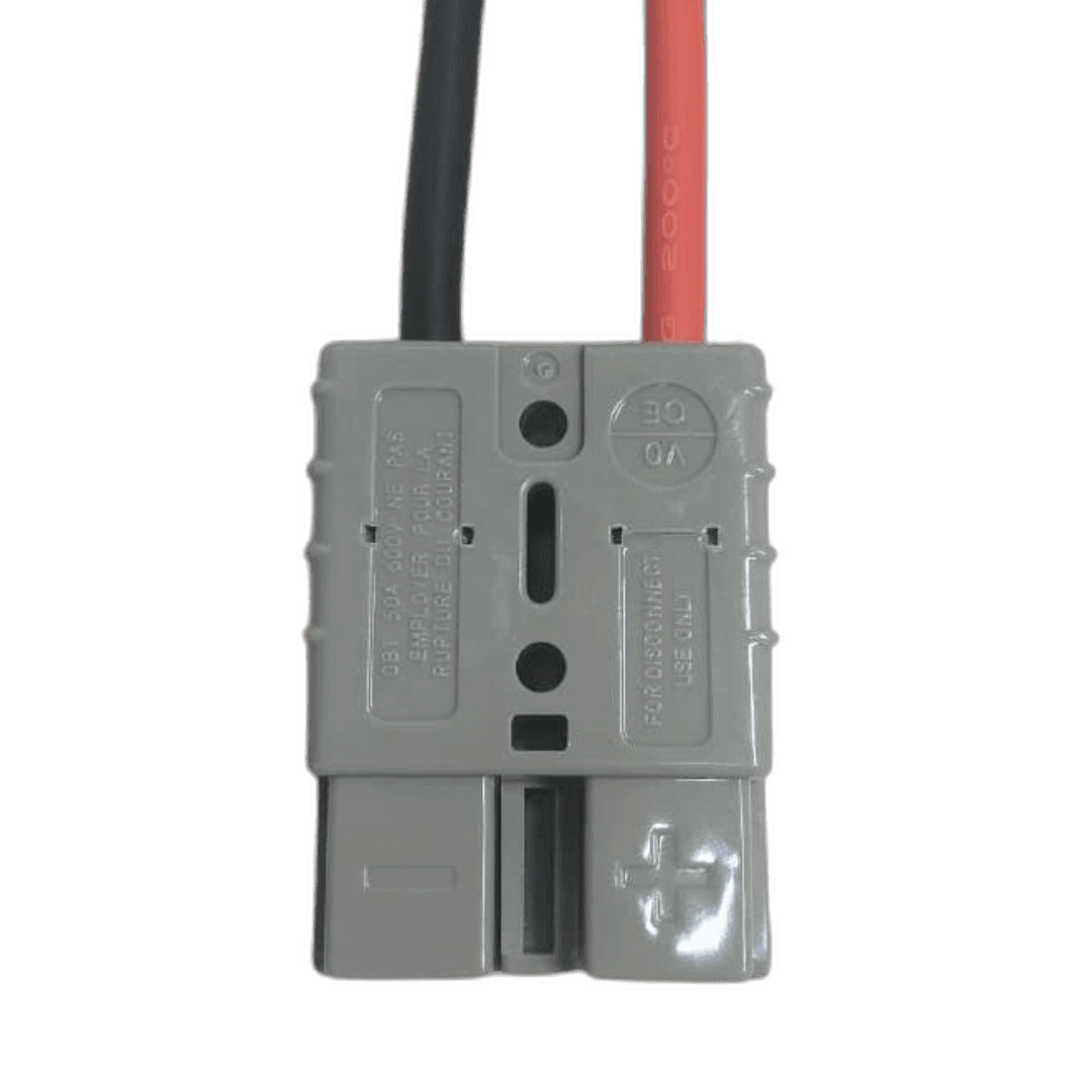 SB50 WITH 10AWG SILICONE  WIRE