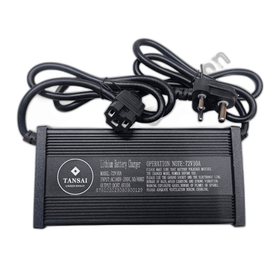 E-SCOOTY CHARGER 87.6V - 10AMP  (ALUMINIUM CASE) Non Warranty
