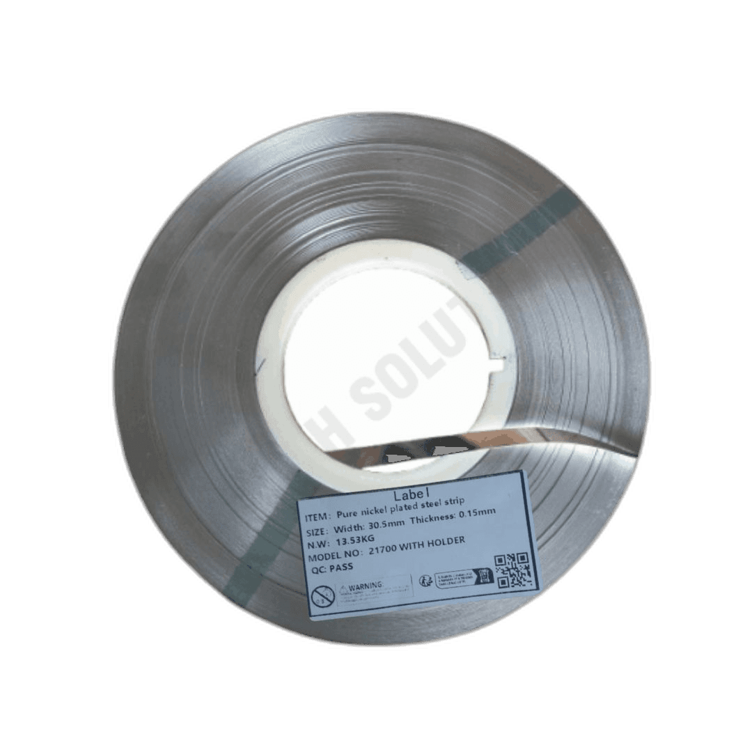 PURE NICKEL PLATED 21700 WITH HOLDER - 0.15 MM