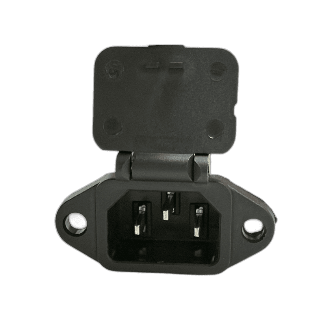 IEC MALE CONNECTOR 3-PIN